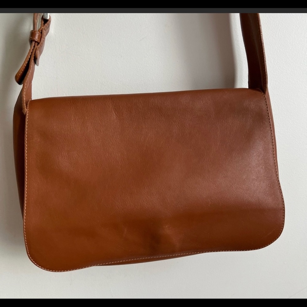 FURLA Leather Crossbody Bag/Purse Vintage Made in Italy